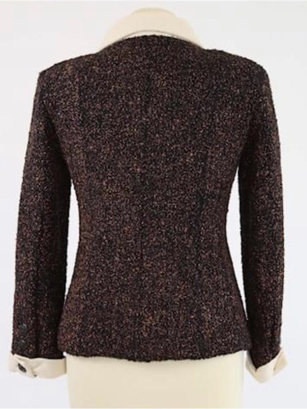 CHANEL Gabriel Ruffle-Trim Tweed Jacket - Picture 5 of 13